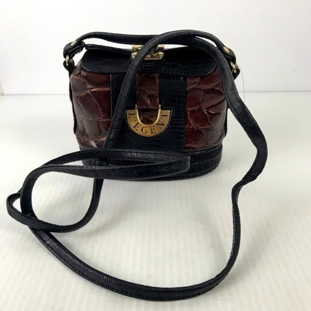 New Unique  L'egent Brown/Black Crossbody
